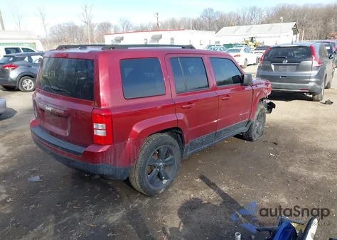 2017 Jeep Patriot Sport 4X4 from USA, damaged, VIN 1C4NJRBB2HD152226
